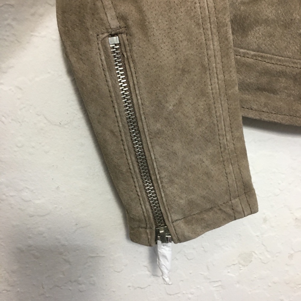 Blank NYC Midnight Toker Suede Leather Jacket - Picture 6 of 13